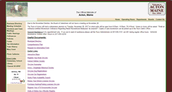Desktop Screenshot of actonmaine.org